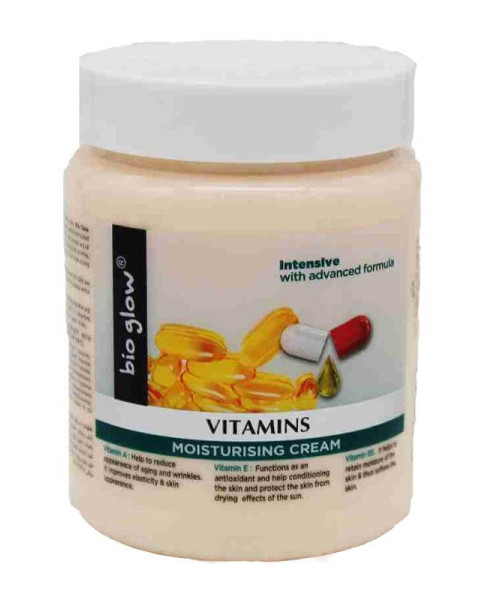 Bio Glow moisturising ενυδατική κρέμα με βιταμίνες 500ml