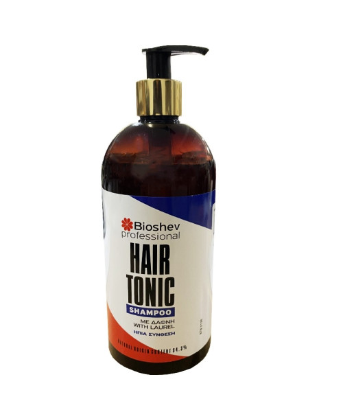 BIOSHEV Σαμπουάν Μαλλιών με δάφνη Hair Tonic Shampoo 500ml
