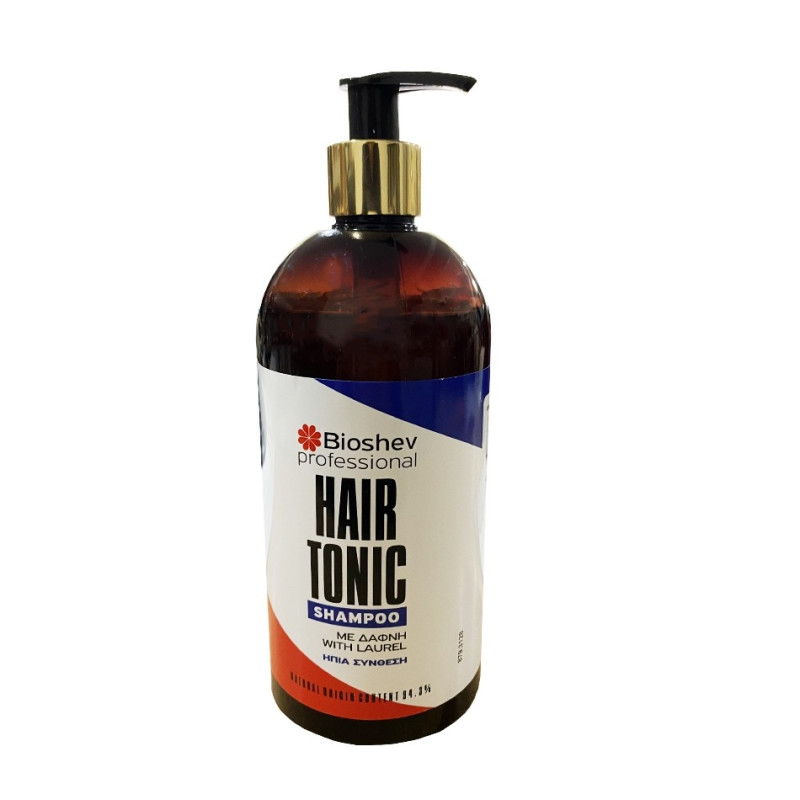 BIOSHEV Σαμπουάν Μαλλιών με δάφνη Hair Tonic Shampoo 500ml