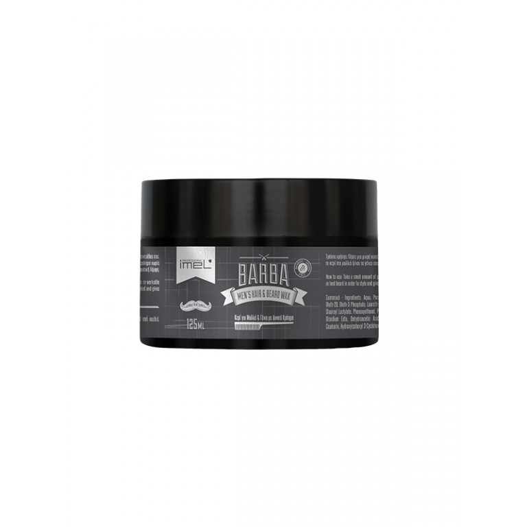 BARBA MEN’S HAIR & BEARD WAX κερί για μαλλιά και γένια 125ML