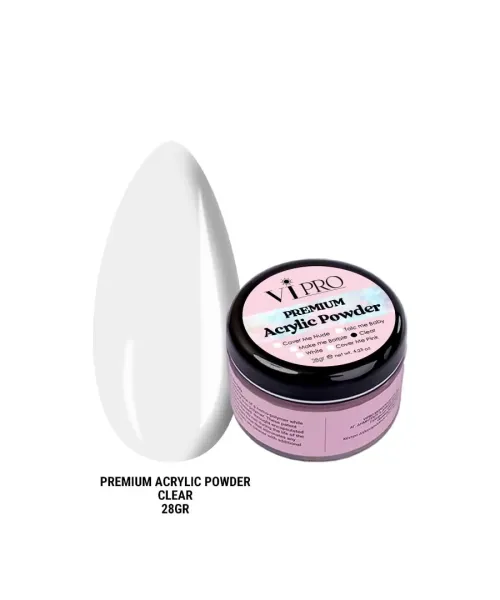 Ακρυλική Σκόνη Clear 28gr - SKU 160028