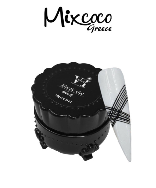 Elastic Drawing Gel Black- Mixcoco
