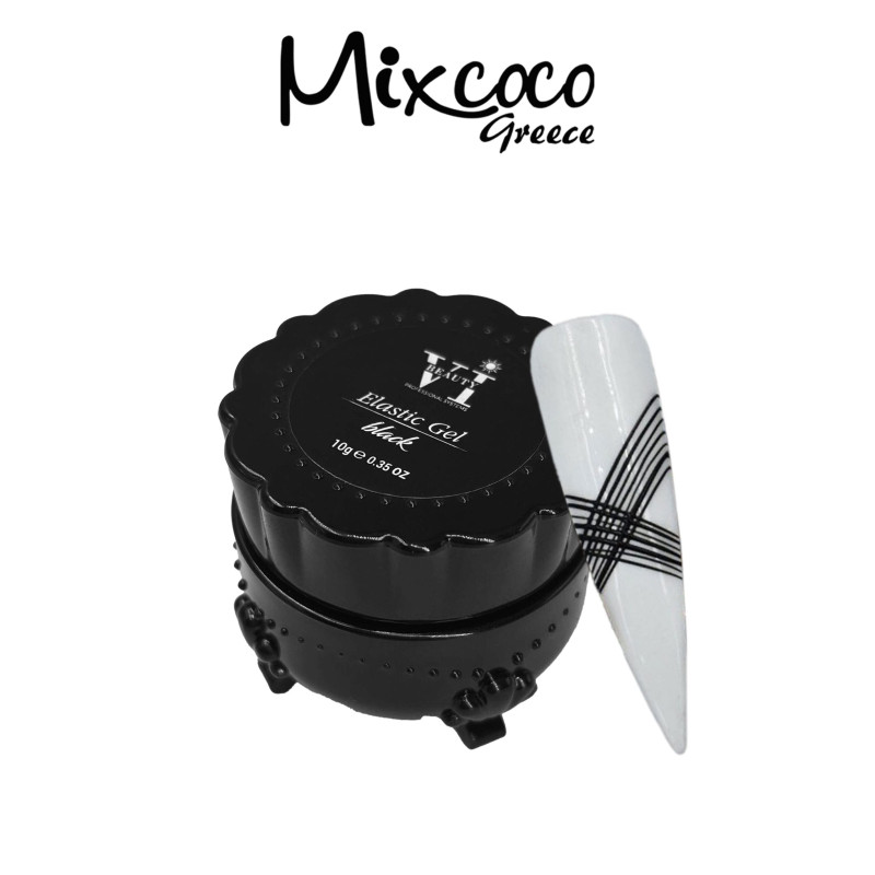 Elastic Drawing Gel Black- Mixcoco