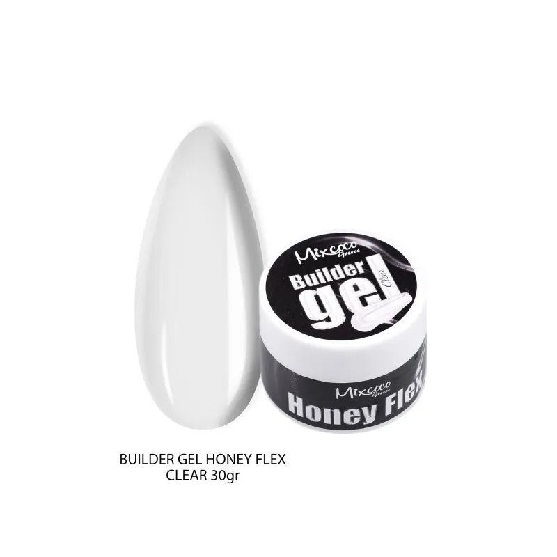 HONEY FLEX BUILDER GEL CLEAR 30gr MIXCOCO - SKU 150030