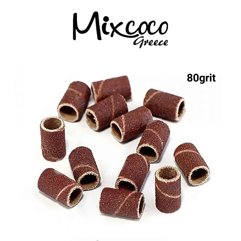 ΚΑΠΕΛΑΚΙΑ ΤΡΟΧΟΥ (SANDING BANDS) 80GRIT 50ΤΜΧ- Mixcoco