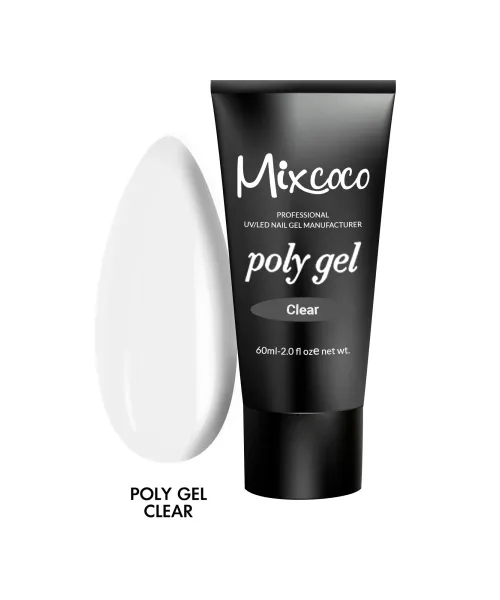 POLY GEL MIXCOCO 60ML CLEAR- Mixcoco