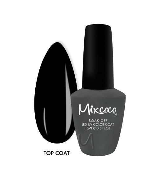 TOP COAT NON WIPE 15ML- Mixcoco