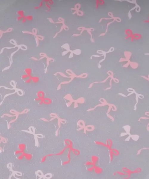 ΔΙΑΚΟΣΜΗΤΙΚΑ ΑΥΤΟΚΟΛΛΗΤΑ ΝΥΧΙΩΝ PINK BOWS- Mixcoco