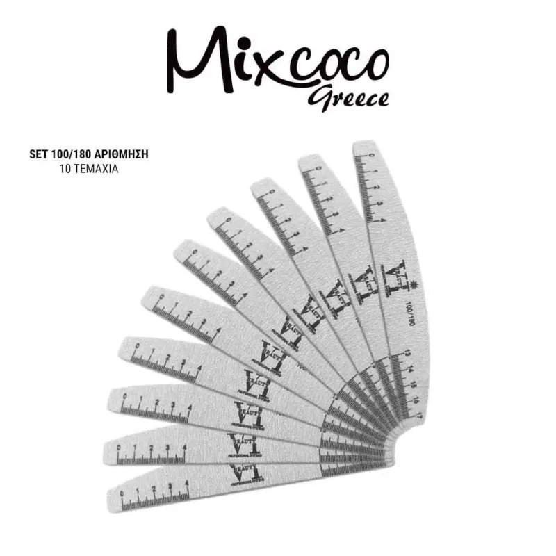 ΕΠΑΓΓΕΛΜΑΤΙΚΕΣ ΛΙΜΕΣ BOAT 100⁄180 ΜΕ ΑΡΙΘΜΗΣΗ (ΧΑΡΑΚΑΣ) 10ΤΜΧ- Mixcoco