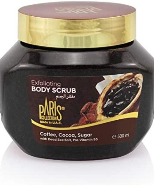 Paris Collection Coffee Cocoa Sugar Body Scrub Unisex 500ml