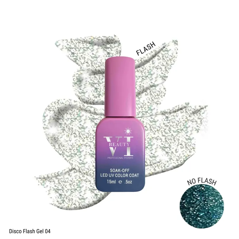 VI PRO – DISCO FLASH GEL 04 – 15ML - SKU 130004