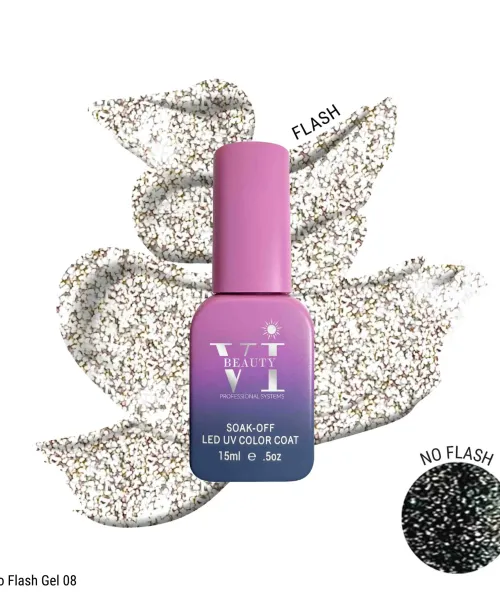 VI PRO – DISCO FLASH GEL 08 – 15ML- Mixcoco