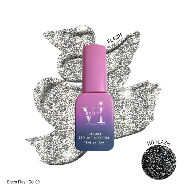 VI PRO – DISCO FLASH GEL 09 – 15ML - SKU 130009