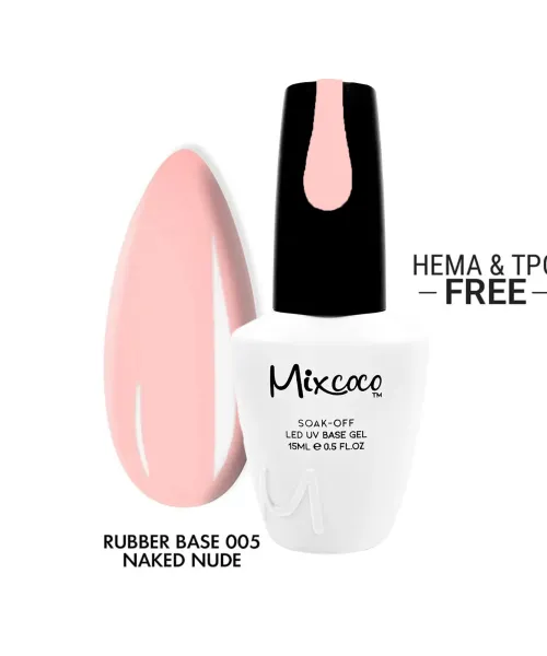 RUBBER BASE 05 NAKED NUDE 15ML - SKU 100197-05
