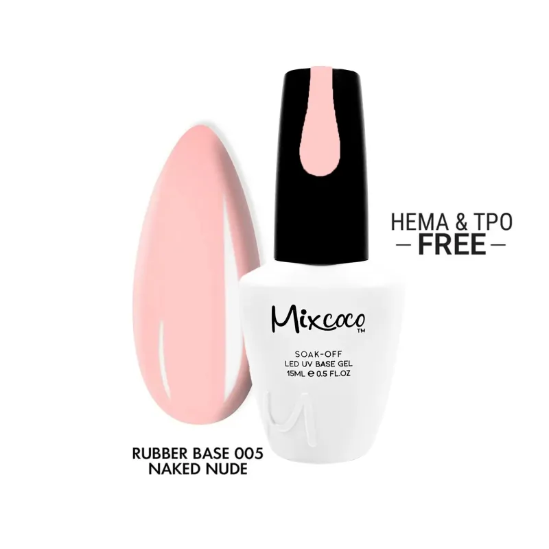 RUBBER BASE 05 NAKED NUDE 15ML - SKU 100197-05