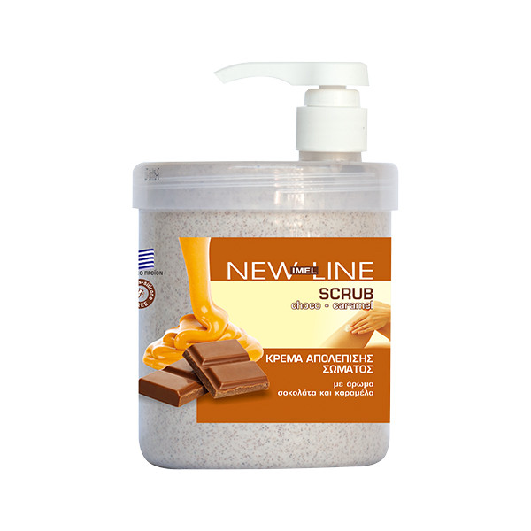 BODY SCRUB IMEL NEW LINE CHOCO - CARAMEL 500ML