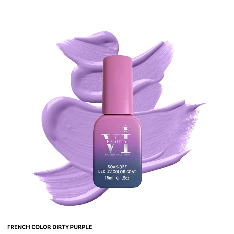 VI PRO – DIRTY PURPLE FRENCH COLOR 15ML - SKU 109003