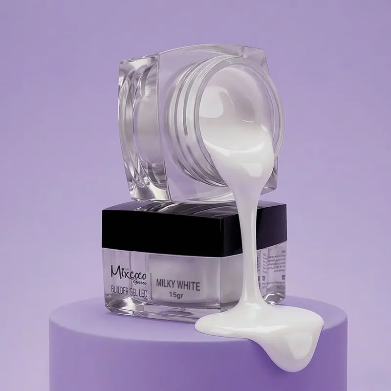 BUILDER GEL 15gr MILKY WHITE MIXCOCO - SKU 150315