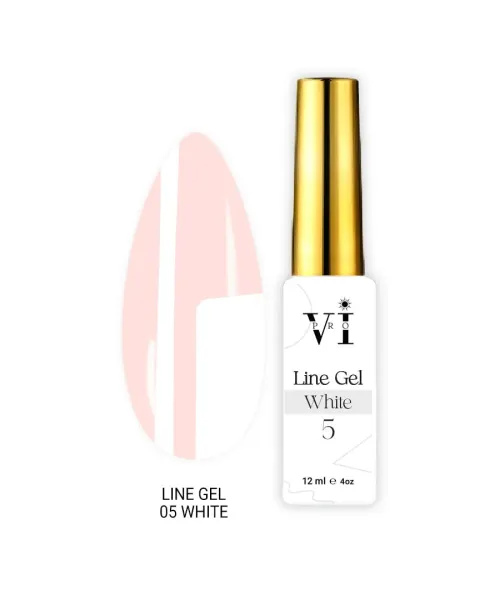 LINE GEL 05 WHITE- Mixcoco