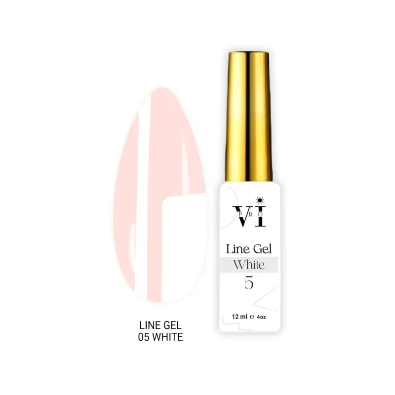 LINE GEL 05 WHITE- Mixcoco