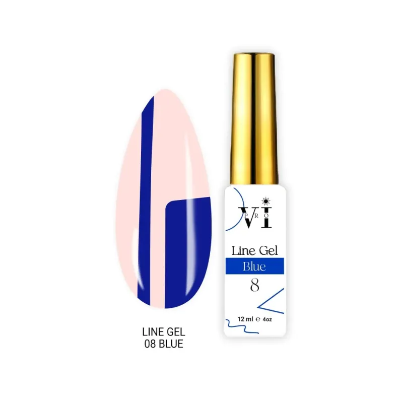 LINE GEL 08 BLUE- Mixcoco