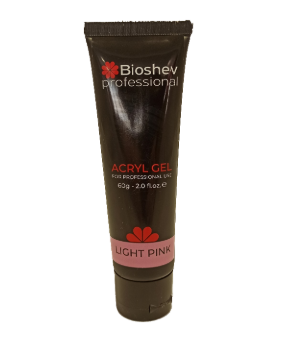 BIOSHEV ACRYL GEL LIGHT PINK 60GR