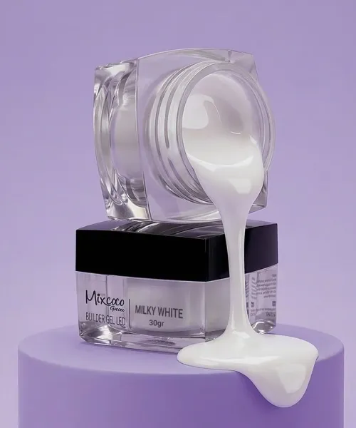 BUILDER GEL 30gr MILKY WHITE MIXCOCO - SKU 150330