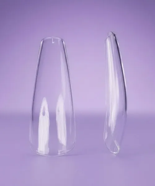 SOFT GEL TIPS 500ΤΜΧ LONG COFFIN - SKU 260559-3