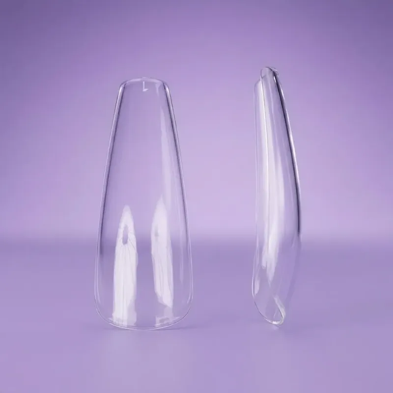 SOFT GEL TIPS 500ΤΜΧ LONG COFFIN - SKU 260559-3