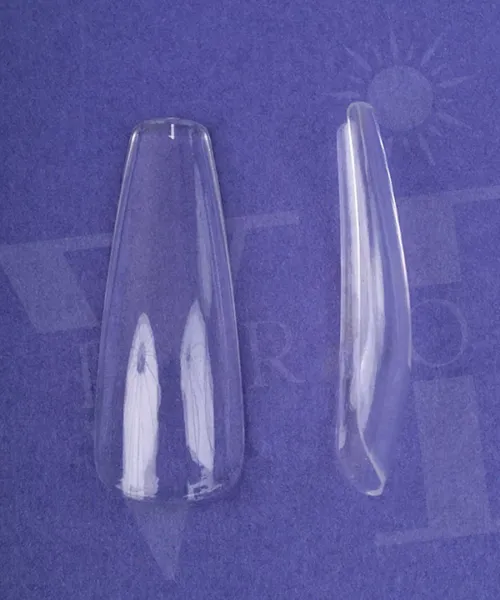 SOFT GEL TIPS 500ΤΜΧ LONG COFFIN- Mixcoco