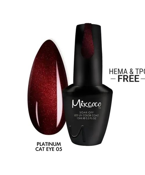 PLATINUM CAT EYE 15ML 05 ΚΟΚΚΙΝΟ- Mixcoco