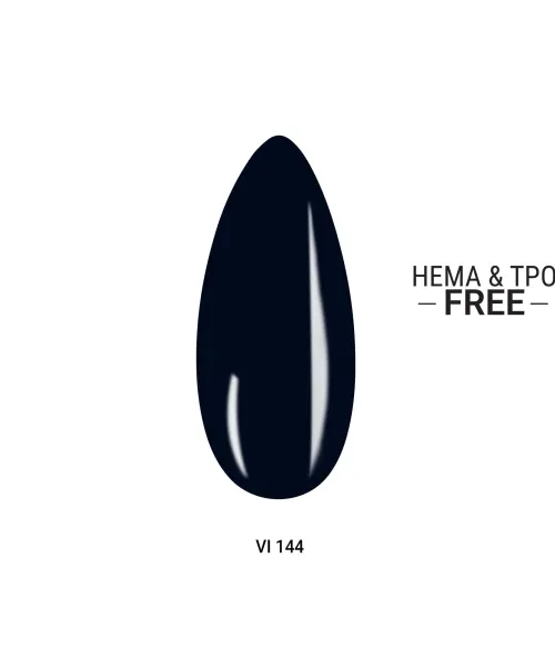 VI PRO-144 ΗΜΙΜΟΝΙΜΟ ΒΕΡΝΙΚΙ 15ML ΠΕΤΡΟΛ ΣΚΟΥΡΟ - SKU 103000-144