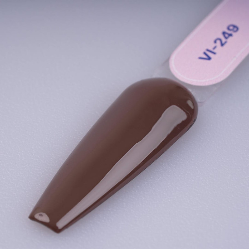 VI PRO-249 ΗΜΙΜΟΝΙΜΟ ΒΕΡΝΙΚΙ 15ML ΚΑΦΕ-ΓΚΡΙ - SKU 103000-249
