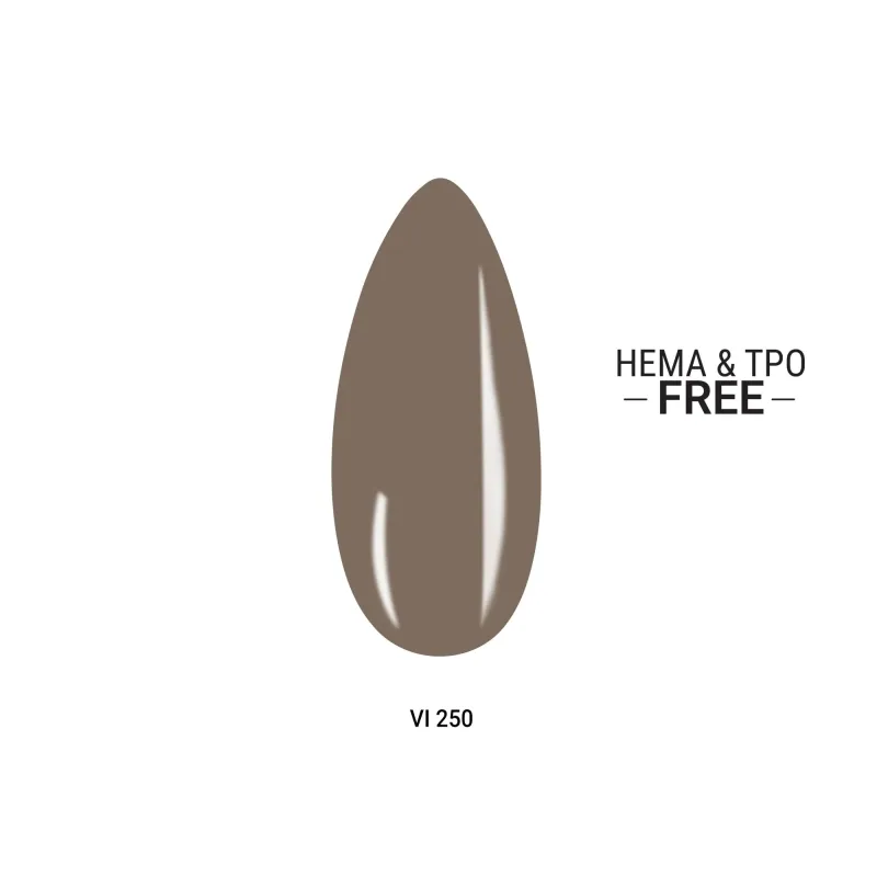 VI PRO-250 ΗΜΙΜΟΝΙΜΟ ΒΕΡΝΙΚΙ 15ML ΓΚΡΙ-NUDE - SKU 103000-250