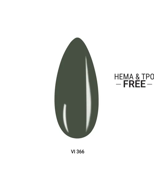 VI PRO-366 ΗΜΙΜΟΝΙΜΟ ΒΕΡΝΙΚΙ 15ML ΧΑΚΙ ΓΚΡΙ- Mixcoco