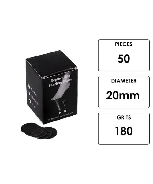 ΑΝΤΑΛΛΑΚΤΙΚΑ PODODISC 20MM 180GRITS 50ΤΜΧ- Mixcoco