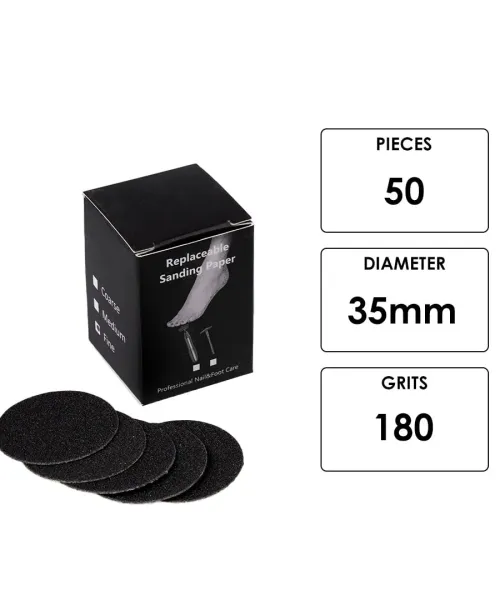 ΑΝΤΑΛΛΑΚΤΙΚΑ PODODISC 35MM 180GRITS 50ΤΜΧ- Mixcoco