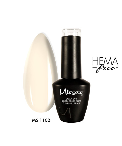 MS-1102 Ημιμόνιμο Βερνίκι 7.5ml Nude Ζαχαρί Mixcoco - SKU 111102-75