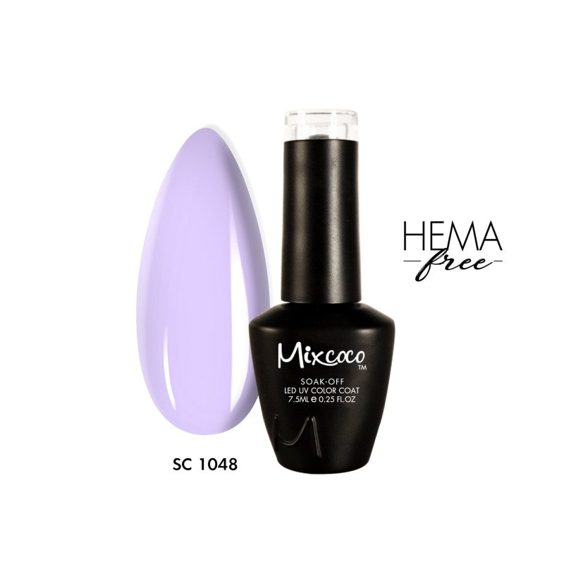 SC-1048 Ημιμόνιμο Βερνίκι 7.5ml Λιλά Mixcoco - SKU 102104-8-75