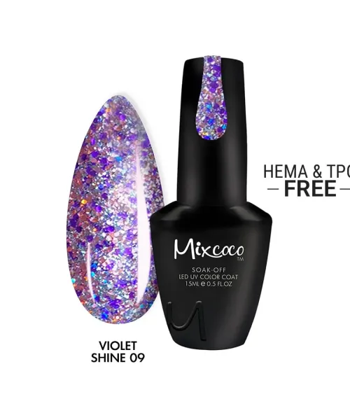 VIOLET SHINE GEL 15ML 09- Mixcoco