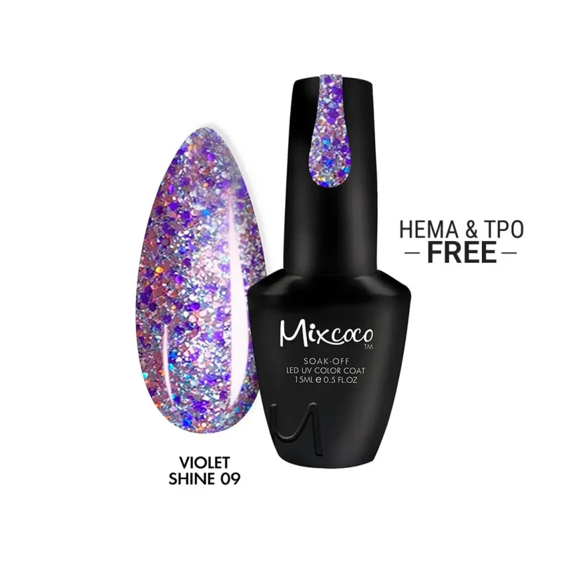 VIOLET SHINE GEL 15ML 09 - SKU 130086-09