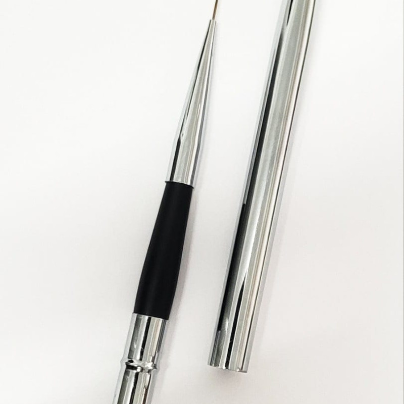 ΕΠΑΓΓΕΛΜΑΤΙΚΟ ΠΙΝΕΛΟ KOLINSKY ΑΣΗΜΙ NAIL ART ΦΥΣΙΚΗ ΤΡΙΧΑ No0 9mm- Mixcoco