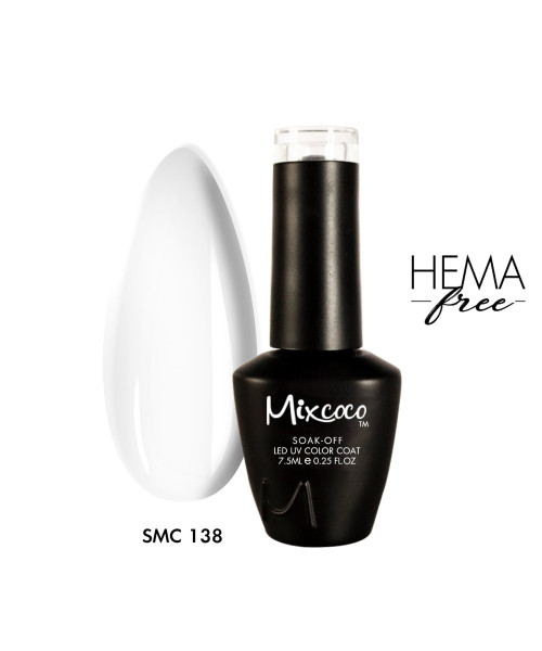 SMC 138 Ημιμόνιμο Βερνίκι 7.5ml Λευκό - SKU 100138-75
