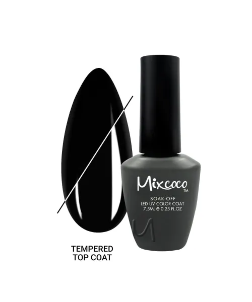 TEMPERED NON WIPE TOP COAT 7,5ML - SKU 100198-75