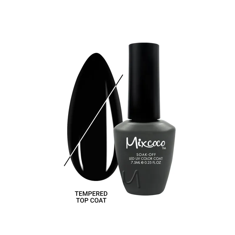 TEMPERED NON WIPE TOP COAT 7,5ML - SKU 100198-75