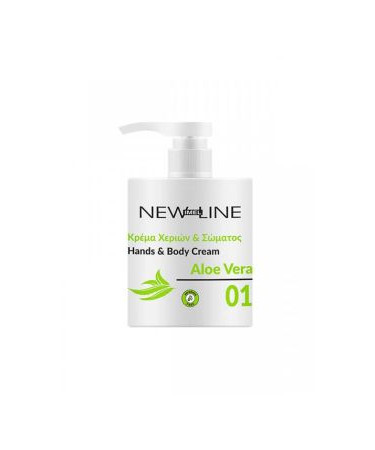 NEW LINE HAND & BODY CREAM ALOE VERA 500ml
