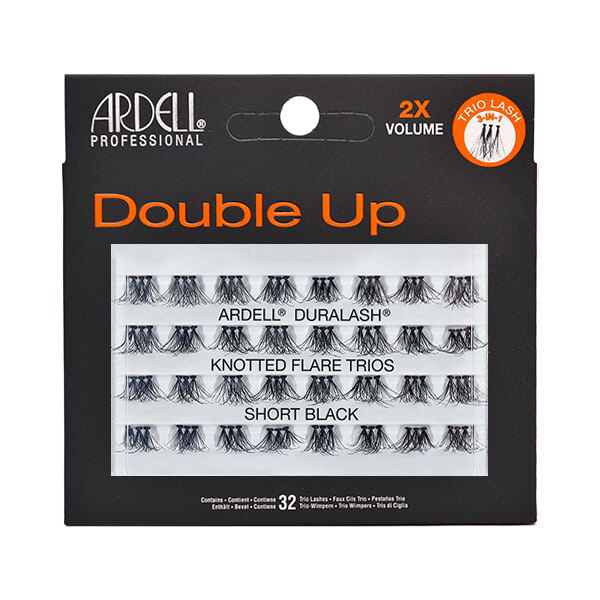 ARDELL PROFESSIONAL DOUBLE UP DURALASH 2X VOLUME SHORT BLACK