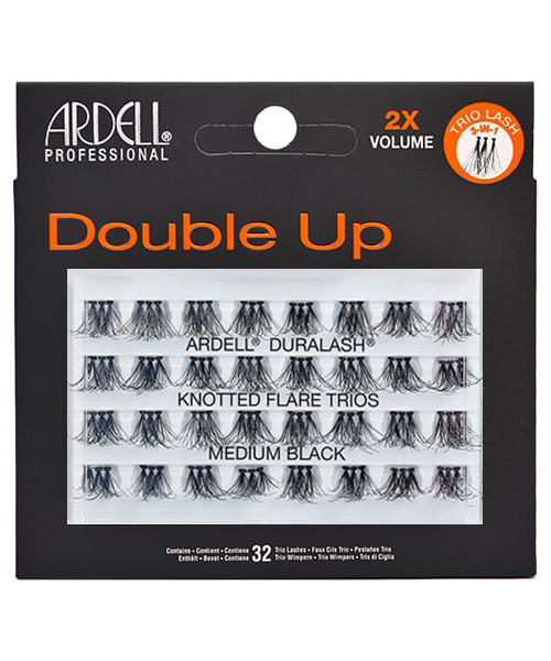 ARDELL PROFESSIONAL DOUBLE UP DURALASH 2X VOLUME MEDIUM BLACK