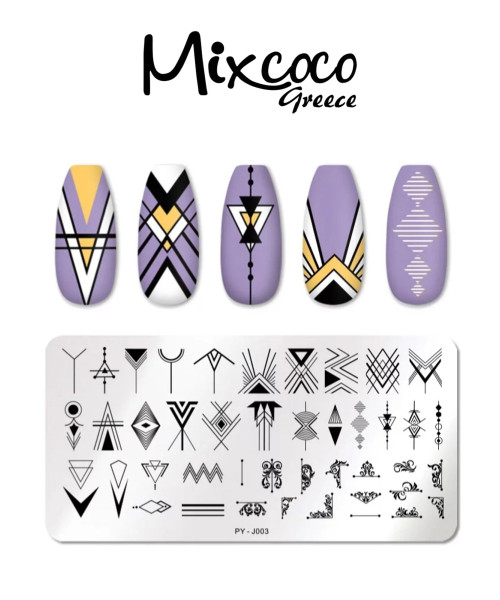 STAMP PLATE BOHO- Mixcoco