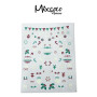 ΔΙΑΚΟΣΜΗΤΙΚΑ ΑΥΤΟΚΟΛΛΗΤΑ ΝΥΧΙΩΝ CHRISTMAS DESIGNS MIX 05 - SKU 262105-5